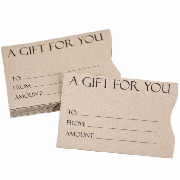 Kraft Paper Bag Gift Card Sleeves ElavonPOS Gift Card Store Kraft Paper Bag Gift Card Sleeves ElavonPOS Gift Card Store